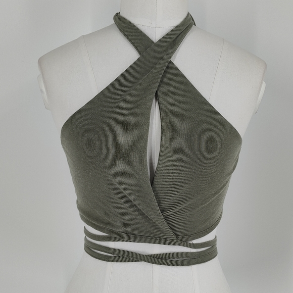 Dynamite Tops - Dynamite | wrap crop top